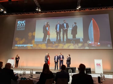 EIC2019 award - on stage