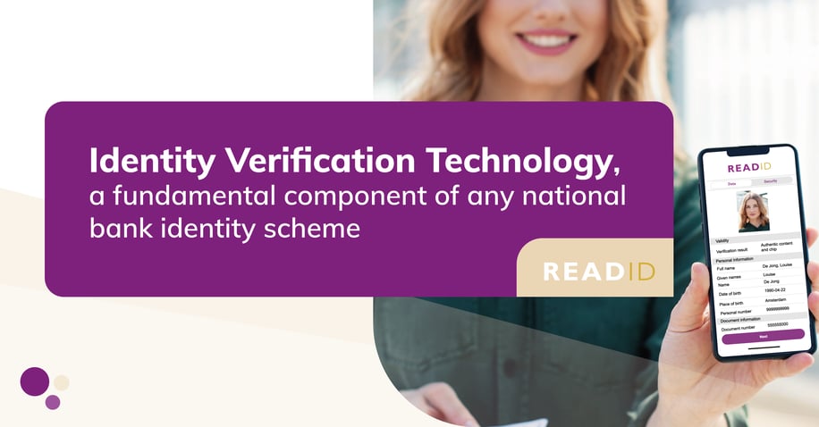 eID scheme banking ReadID NFC for identity verification