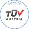 TUV Austria certified logo
