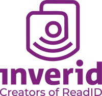 Inverid ReadID logo square purple