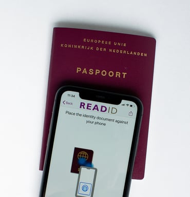 ReadID passport scan UX