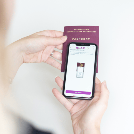 Read the NFC chip