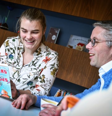 ReadID Ines Duits and Maarten Wegdam talking