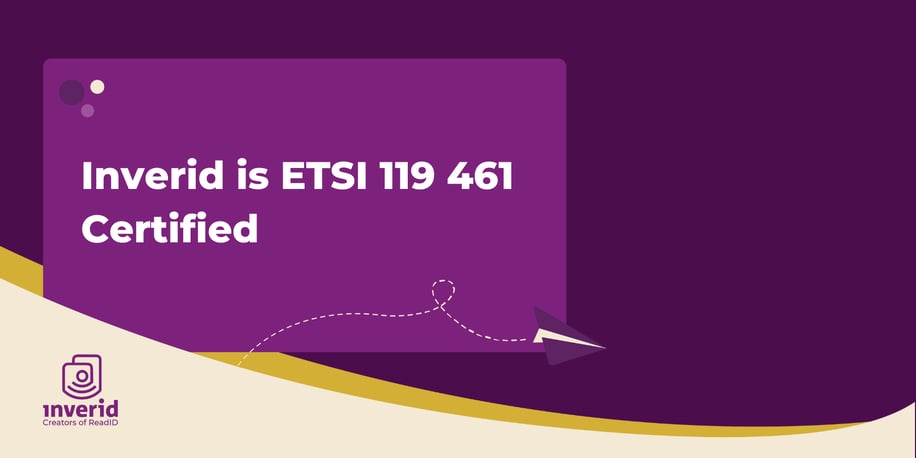 Inverid is ETSI 911 461 certified