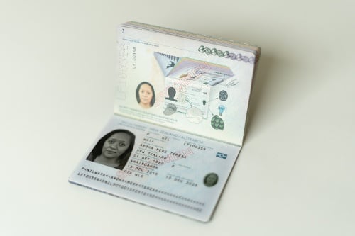 Specimen passport New Zealand